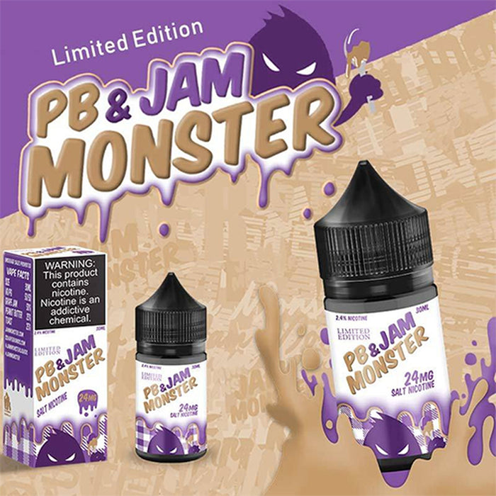 PB & Jam Monster Salts 30ml